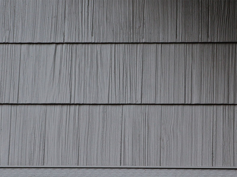 Gray horizontal siding texture